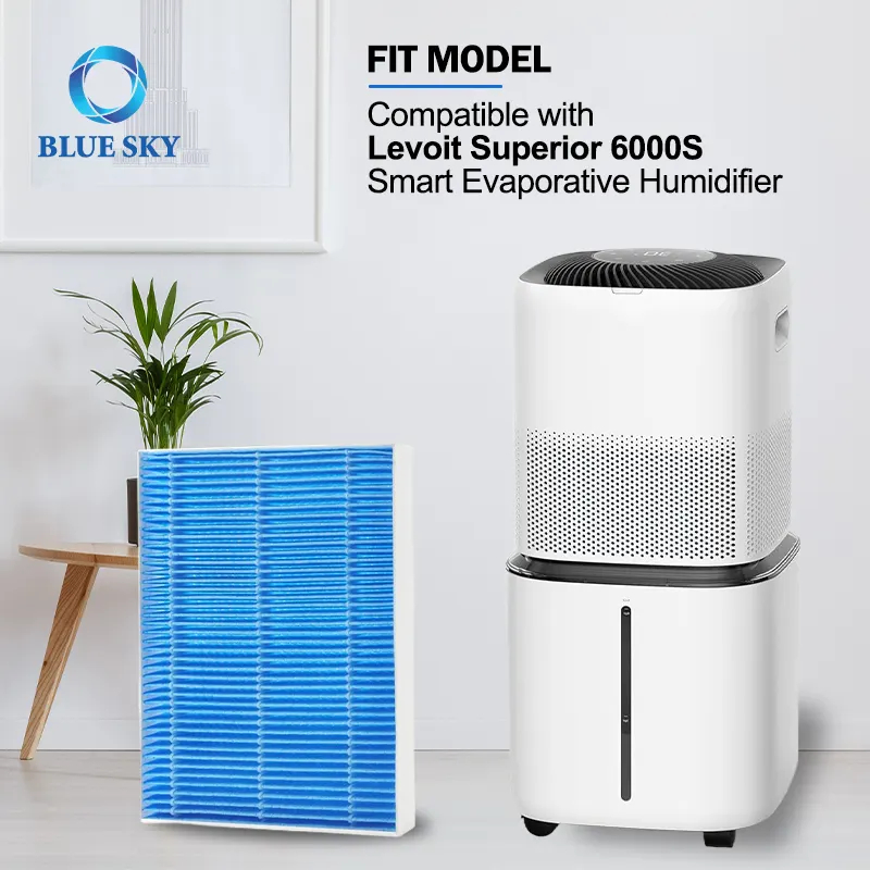Levoit Superior 6000s スマート蒸発式加湿器と互換性のあるウィックフィルター