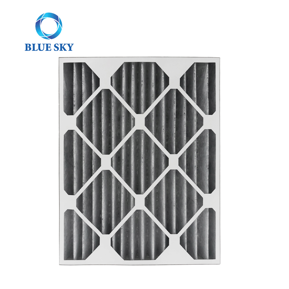 HVAC システムのための最もよい価格によってカスタマイズされるサイズ MERV 11 13 のボール紙フレーム プリーツをつけられた AC 炉のエア フィルター
