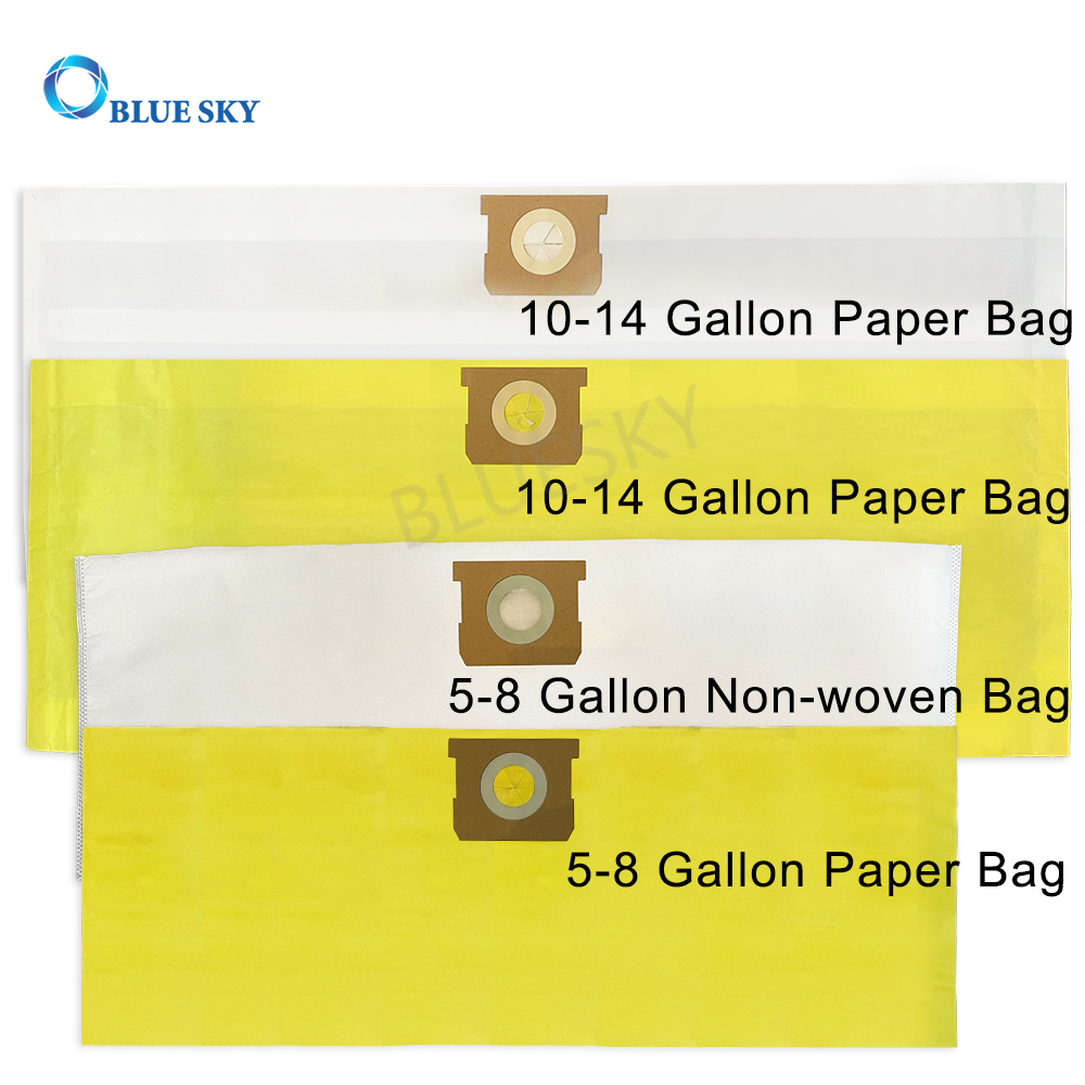 カスタマイズされたダスト フィルター バッグは、Shop Vac 10-14 ガロン 5-8 ガロンの掃除機バッグと互換性があります。