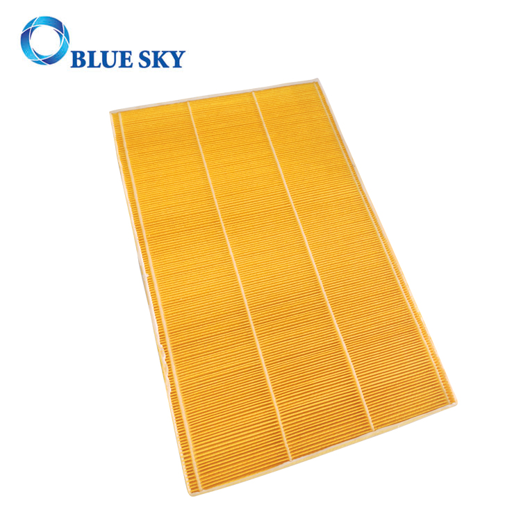 空気清浄器のためのカスタマイズされた黄色い木材パルプの紙材料のパネル フィルター