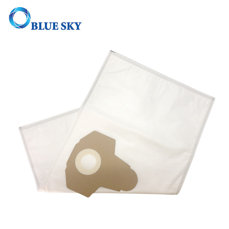 パークサイド湿式乾式掃除機用の白い不織布ダストフィルターバッグ